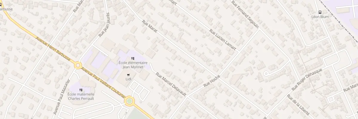 Plan du 40 Rue Marat à Arnouville
