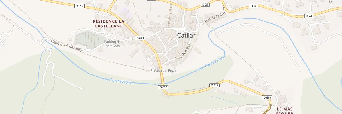 Plan du 7 Rue d’En Bas à Catllar