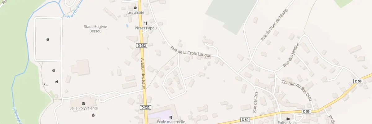 Plan du 6129 Lot de la Prade à Jussac