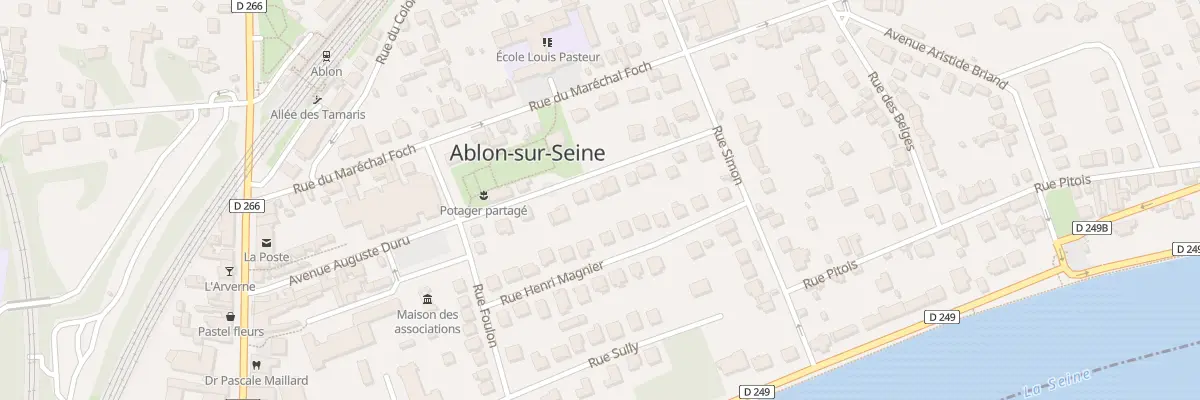 Plan du 18B Av Auguste Duru à Ablon-sur-Seine
