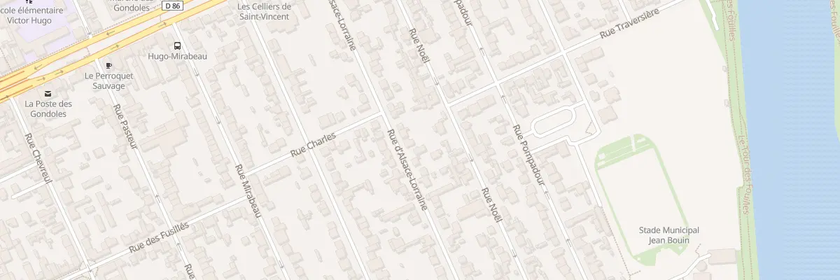 Plan du 45 Rue Alsace Lorraine à Choisy-le-Roi