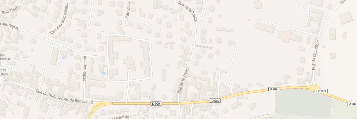 Plan du 7 Rue de la Treille à Gouvieux