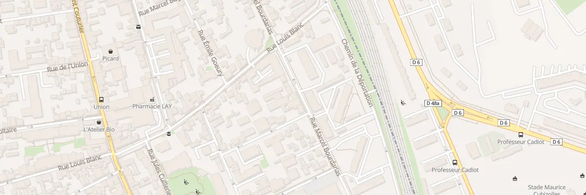 Plan du 58 Rue Marcel Bourdarias à Alfortville