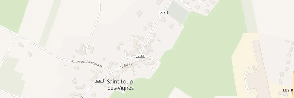 Plan du 9 Le Bourg à Saint-Loup-des-Vignes
