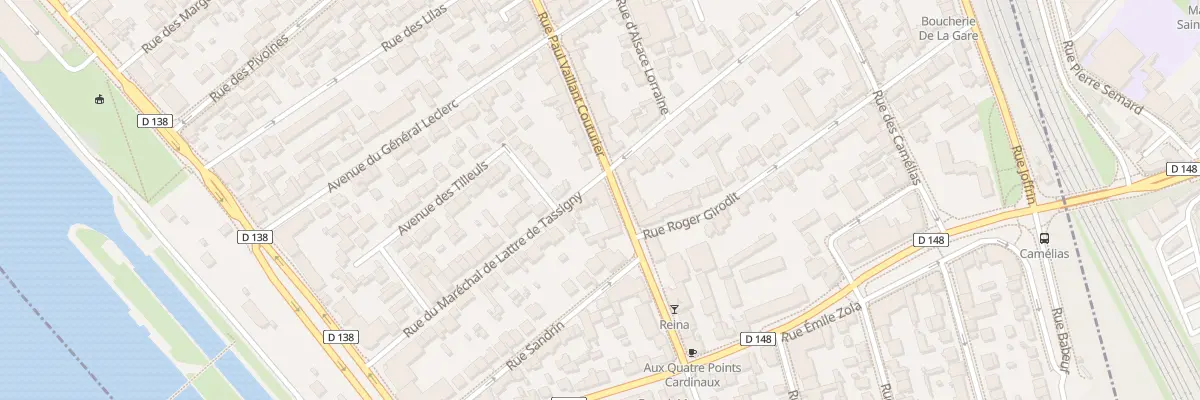 Plan du 226 Rue Vaillant Couturier à Alfortville