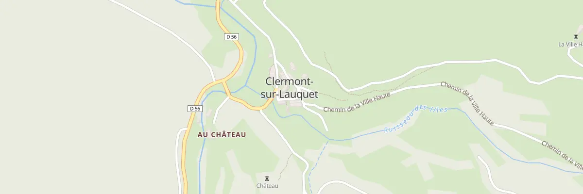 Plan du 20 Le Village à Clermont-sur-Lauquet