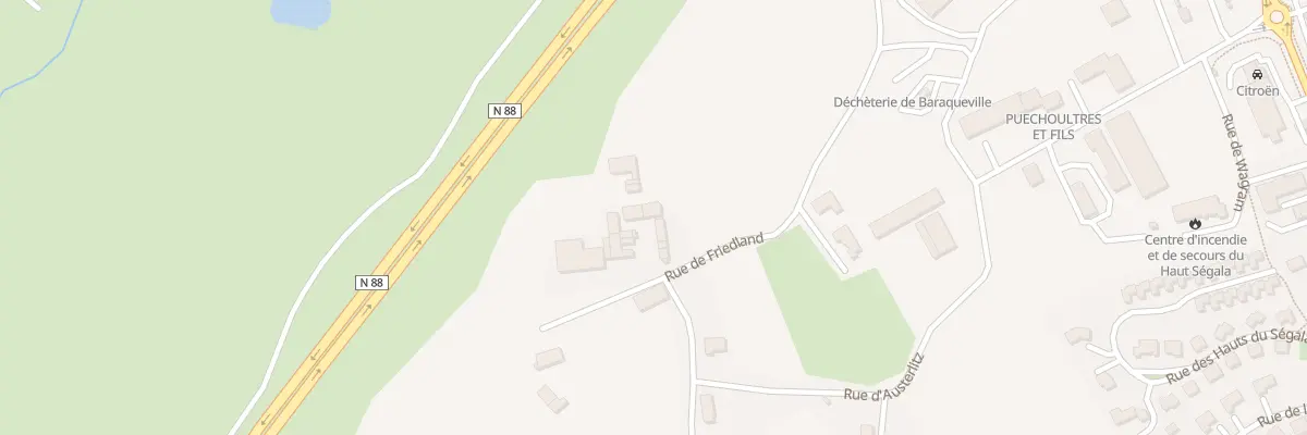 Plan du 5317 Lagarde à Baraqueville