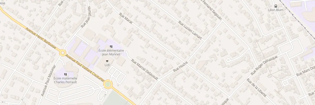 Plan du 44 Rue Marat à Arnouville