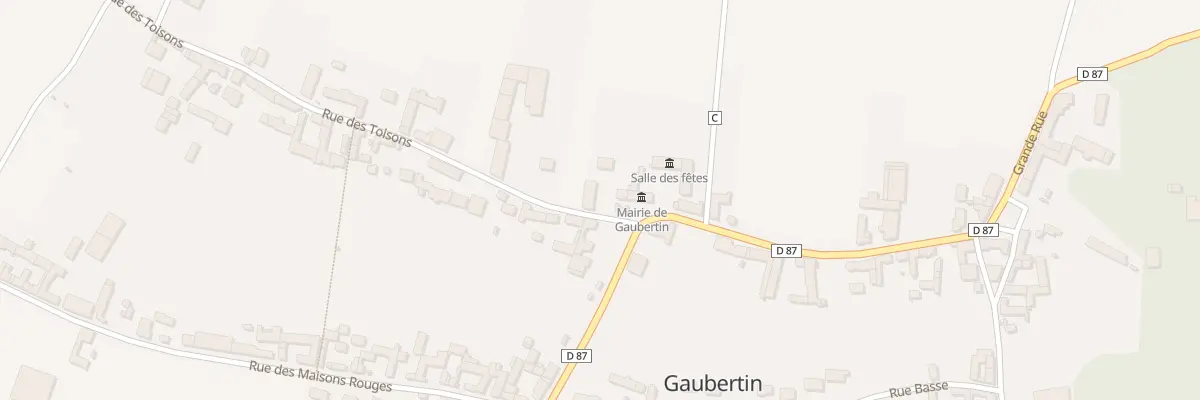 Plan du 1B Rue des Toisons à Gaubertin