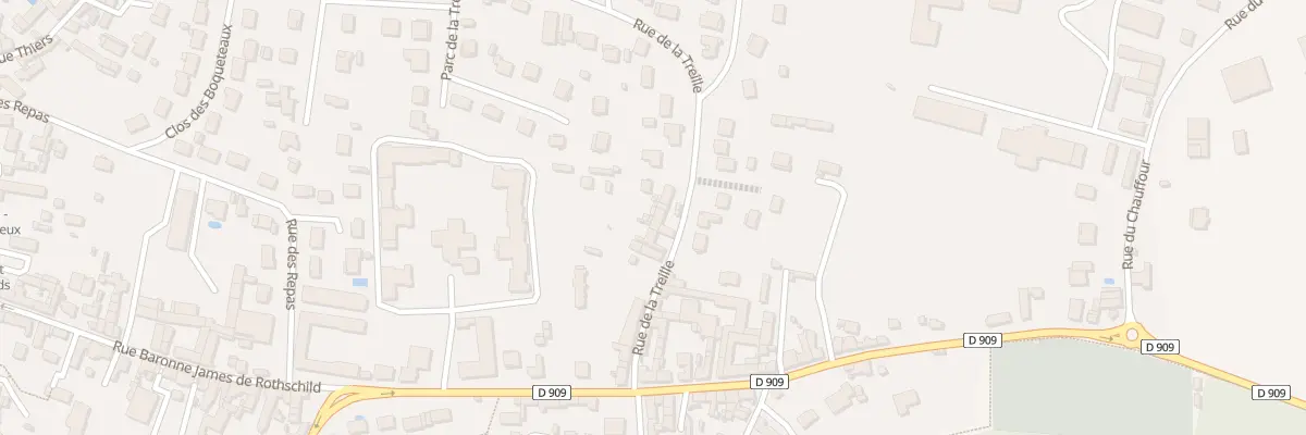 Plan du 9 Rue de la Treille à Gouvieux