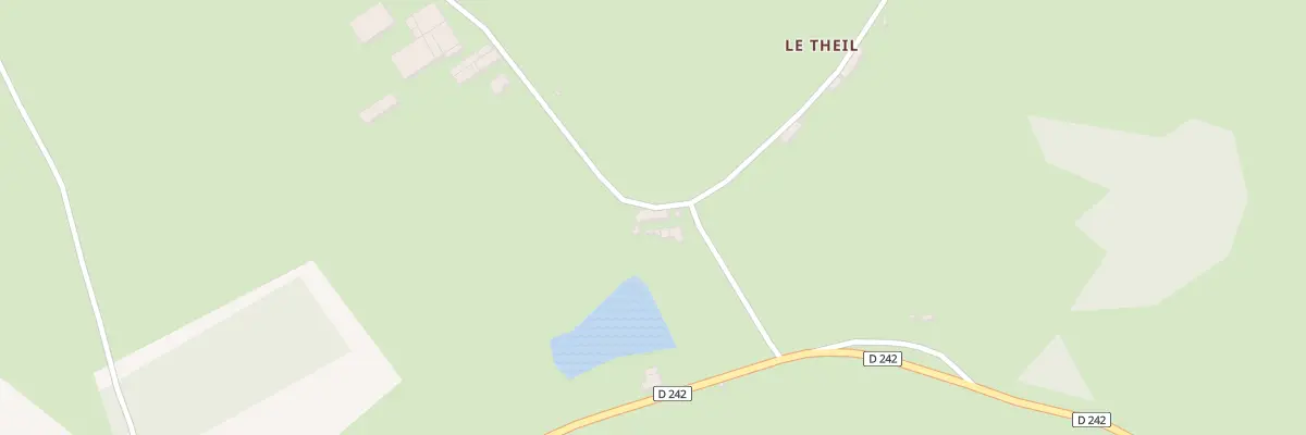 Plan du 2 Le Theil à Saint-Martinien