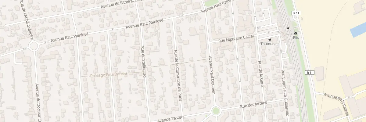 Plan du 60 Rue de la Commune de Paris à Villeneuve-le-Roi