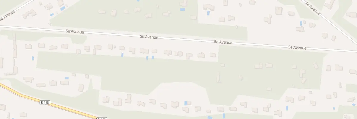 Plan du 90 Vc 5eme Avenue à Lamorlaye