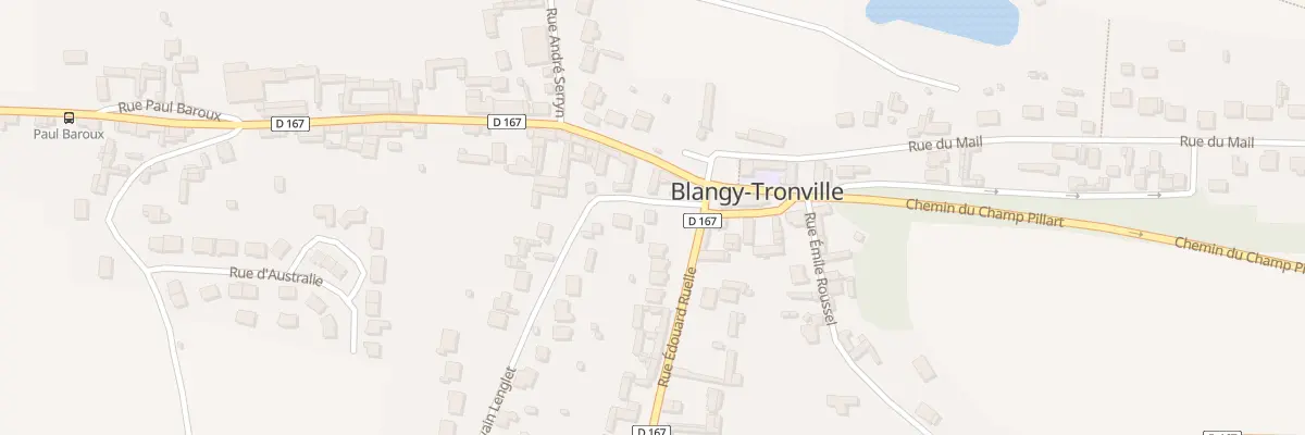 Plan du 1 Rue Sylvain Lenglet à Blangy-Tronville