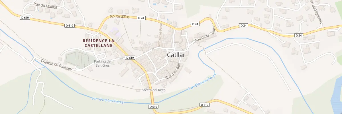 Plan du 16 Pl de la République à Catllar