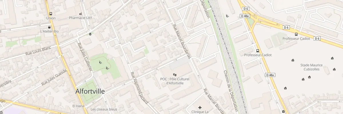 Plan du 17 Rue Joseph Franceschi à Alfortville