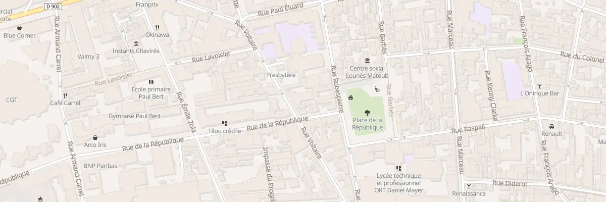 Plan du 61 Rue Voltaire à Montreuil