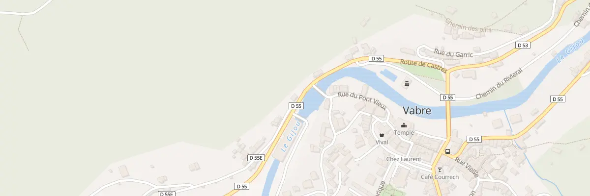 Plan du 10 Rte de Castres à Vabre