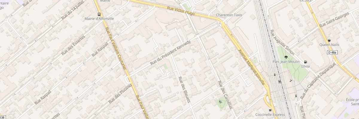 Plan du 3 Rue des Bleuets à Alfortville