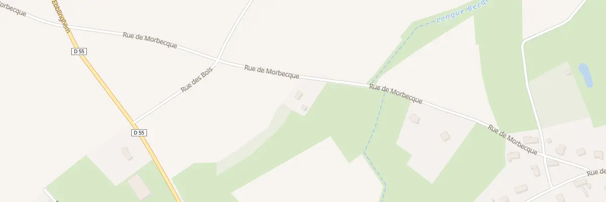 Plan du 1110 Rte de Morbecque à Lynde