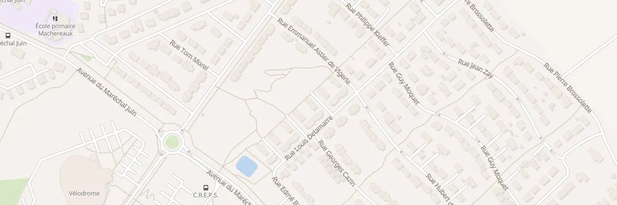 Plan du 15C Rue Louis Delamarre à Bourges