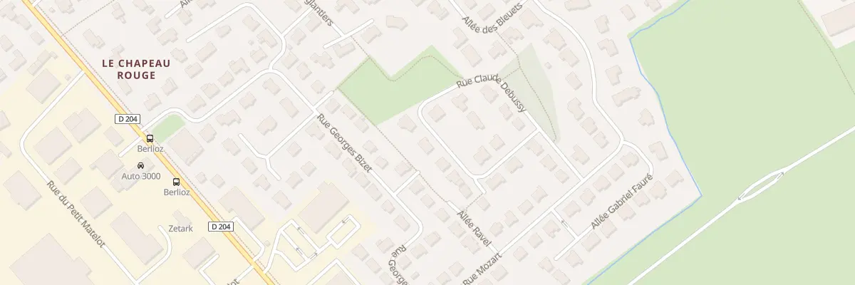 Plan du 3 Rue Claude Debussy à Téteghem-Coudekerque-Village