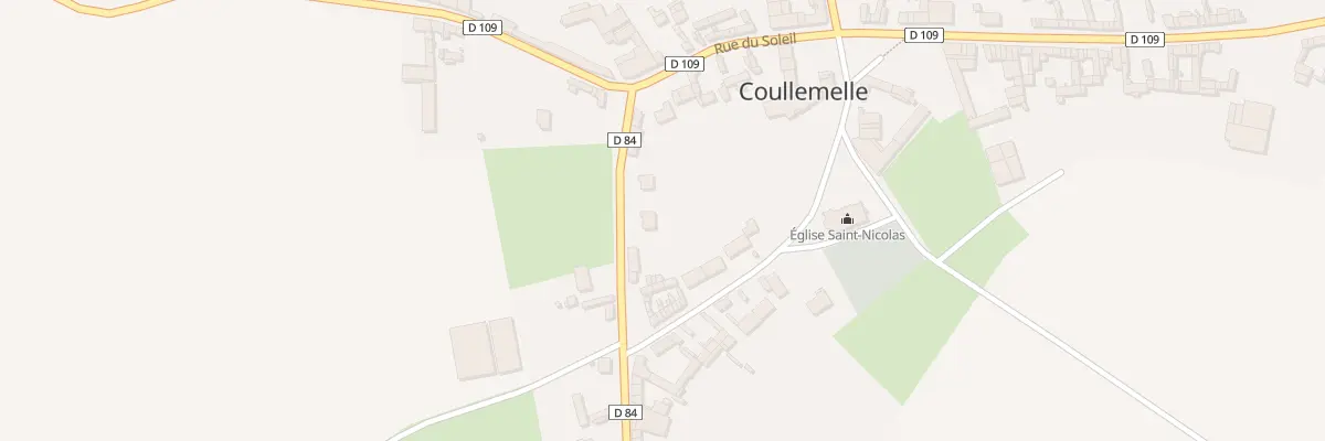 Plan du 5 Rue du Clos à Coullemelle
