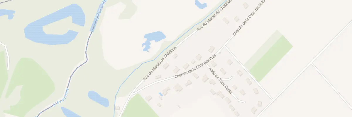 Plan du 3B Rue du Marais de Châtillon à Ondreville-sur-Essonne