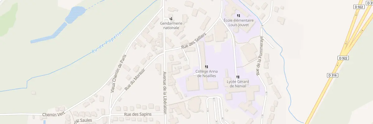Plan du 27 Rue des Selliers à Luzarches