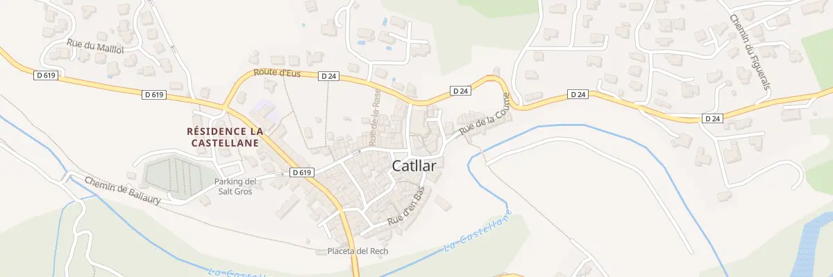 Plan du 19 Pl de la République à Catllar