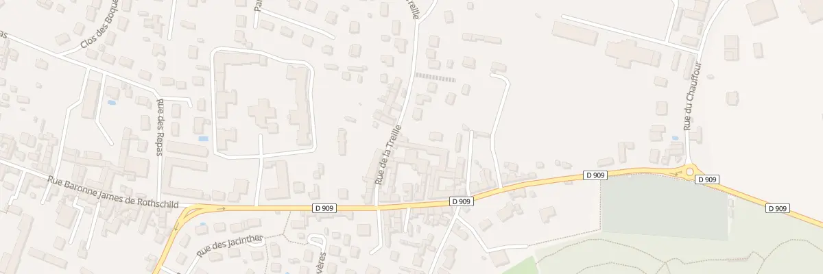 Plan du 4 Rue de la Treille à Gouvieux
