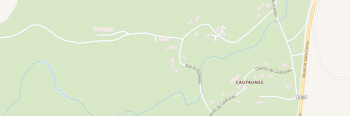 Plan du 5058 Cautrunes à Jussac