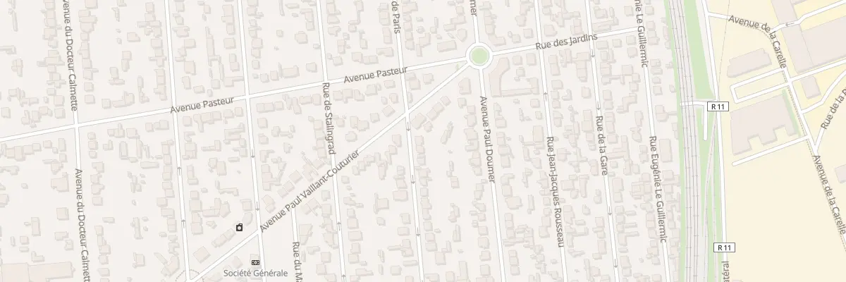 Plan du 30 Rue de la Commune de Paris à Villeneuve-le-Roi