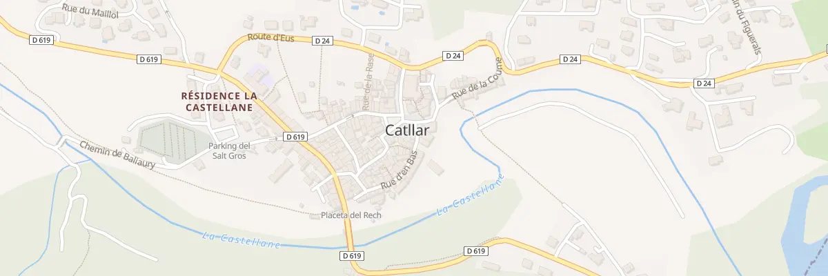 Plan du 33 Rue d’En Bas à Catllar