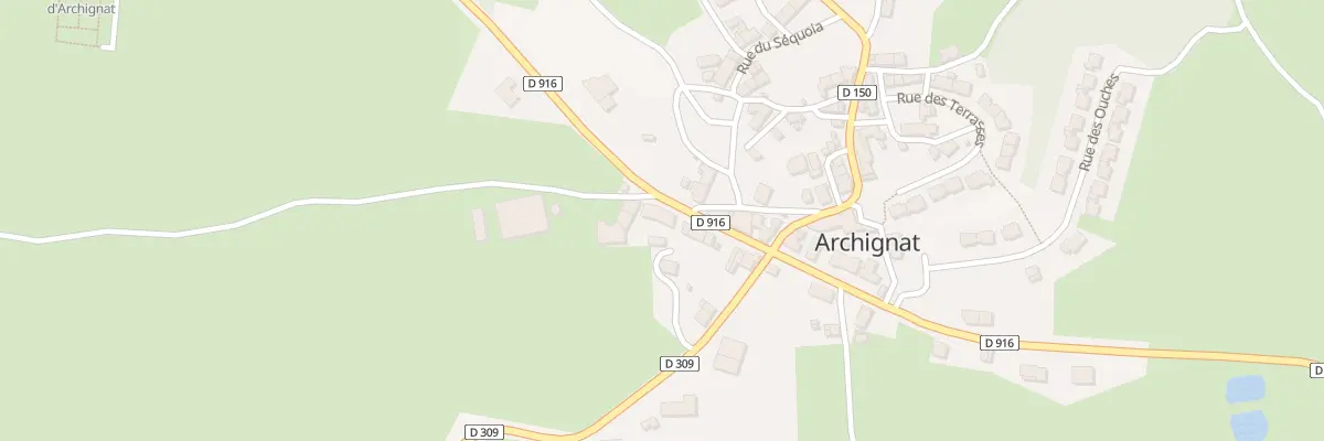 Plan du 27 Rte de Boussac à Archignat