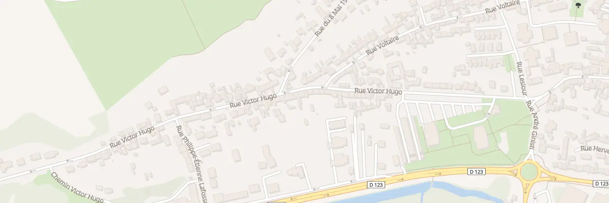 Plan du 58B Rue Victor Hugo à Montataire