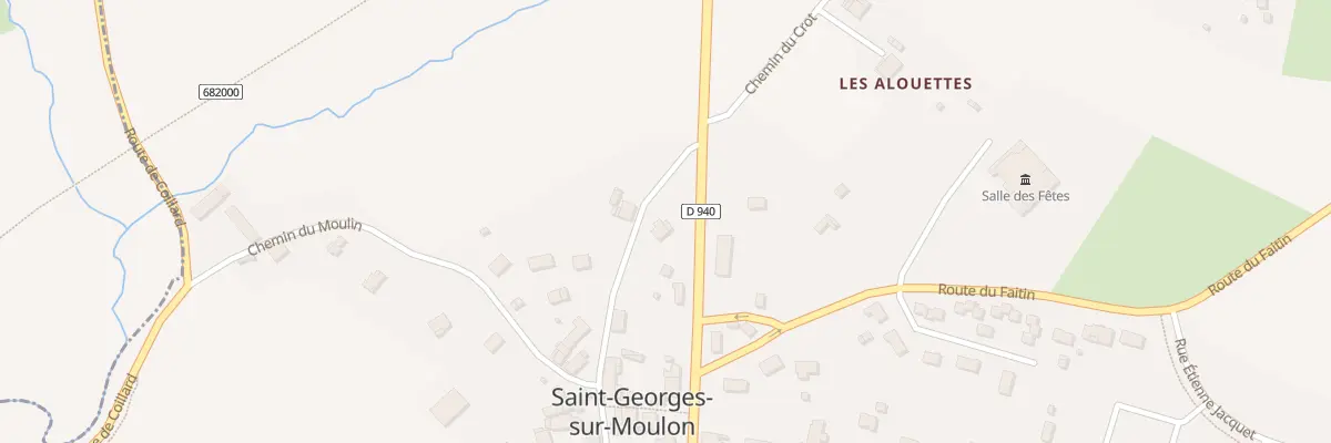 Plan du 6 Che de l’Ancien Bourg à Saint-Georges-sur-Moulon