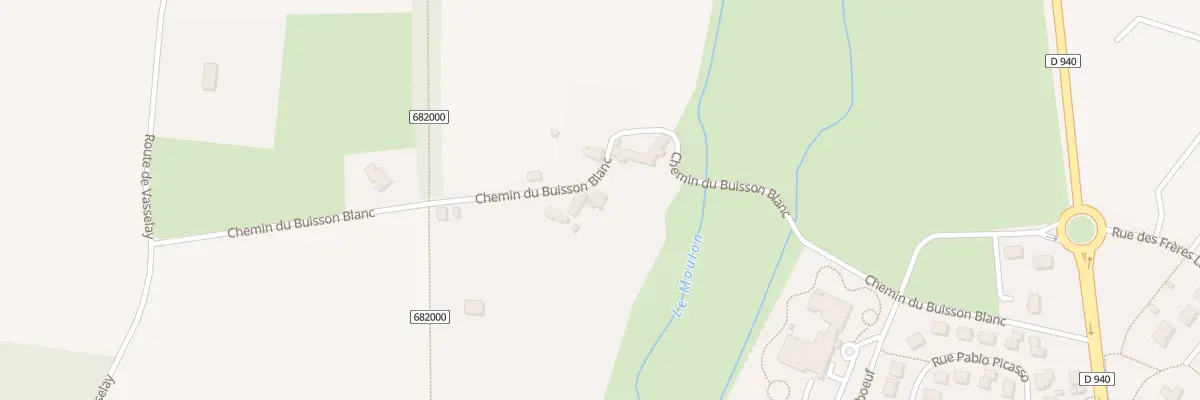Plan du 8A Imp du Buisson Blanc à Fussy