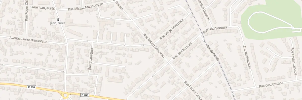 Plan du 78 Rue Robert Schuman à Arnouville