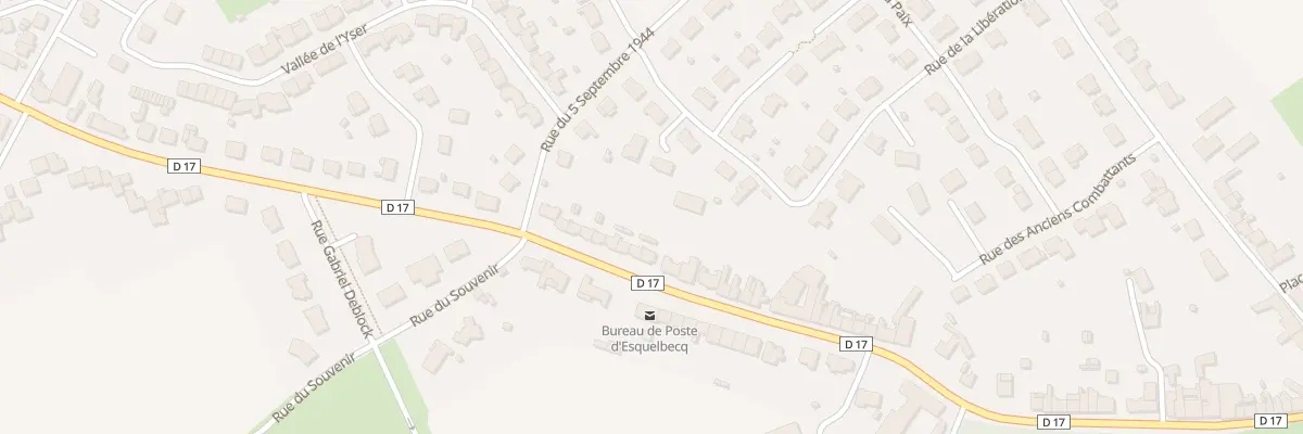 Plan du 88 Rue de la Gare à Esquelbecq