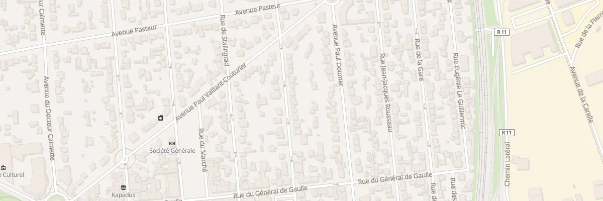 Plan du 18 Rue de la Commune de Paris à Villeneuve-le-Roi