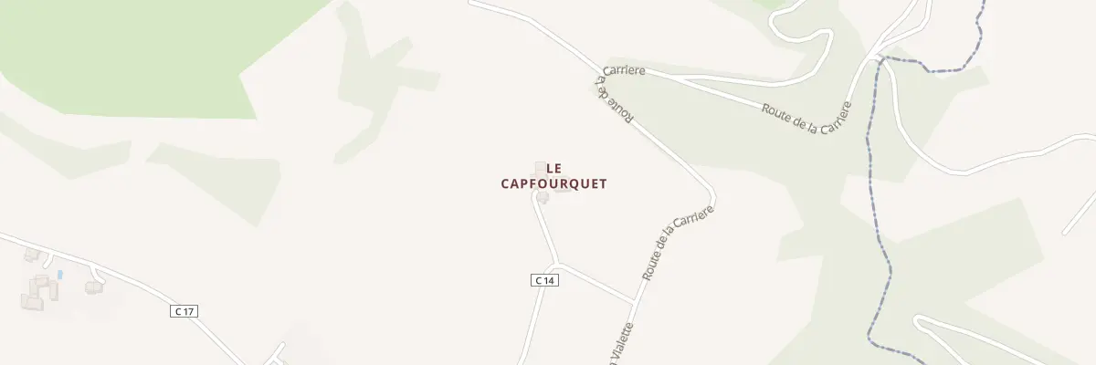 Plan du 5026 Le Cap Fourquet à Camjac