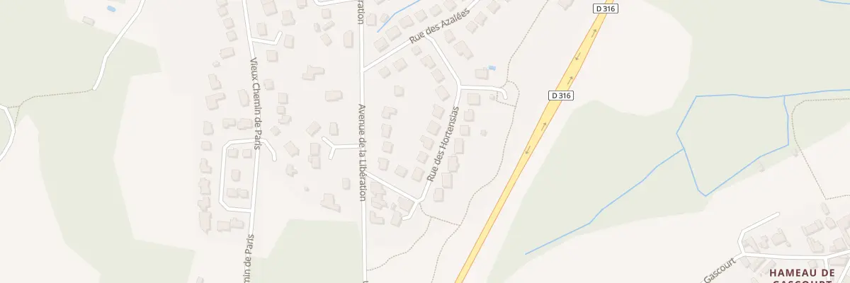 Plan du 14 Rue des Hortensias à Luzarches