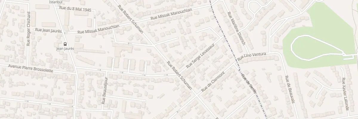 Plan du 51B Rue Robert Schuman à Arnouville