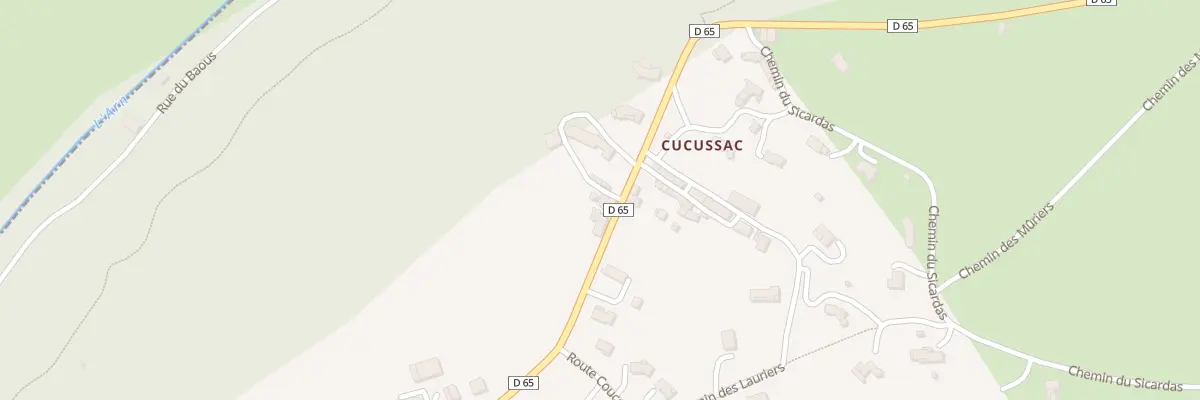 Plan du 9 Cucussac à Bout-du-Pont-de-Larn