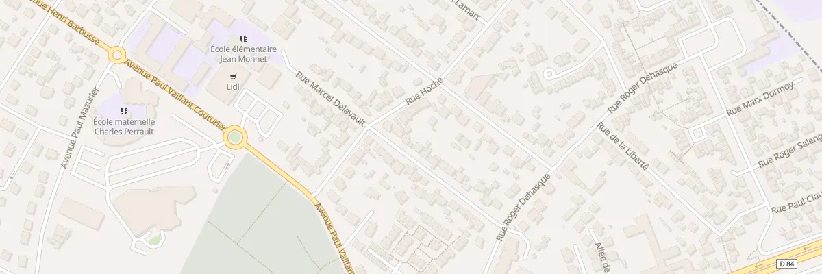 Plan du 22 Rue Marcel Delavault à Arnouville