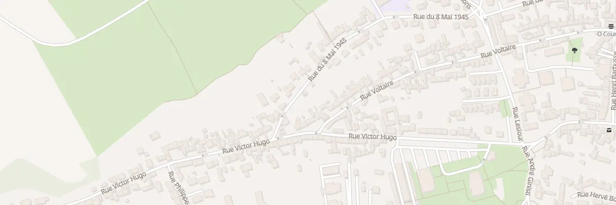 Plan du 20 Rue du Huit Mai 1945 à Montataire