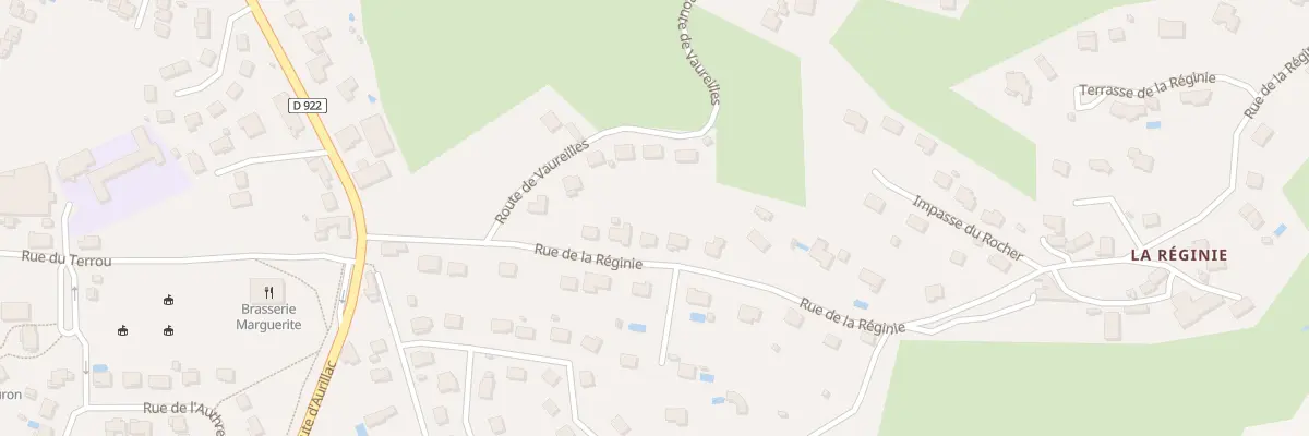 Plan du 5 Rue de la Reginie à Naucelles