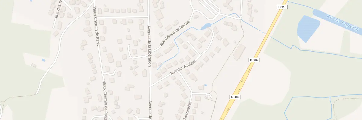 Plan du 9 Rue des Azalées à Luzarches