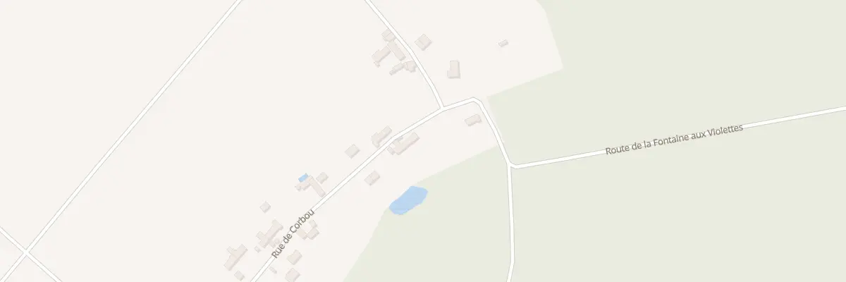 Plan du 5309 Rue de Corboux aux Bordes